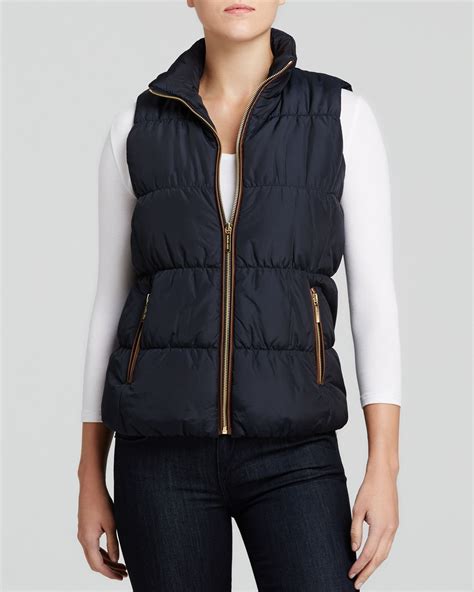 michael michael kors quilted puffer vest|michael kors puffer vest women's.